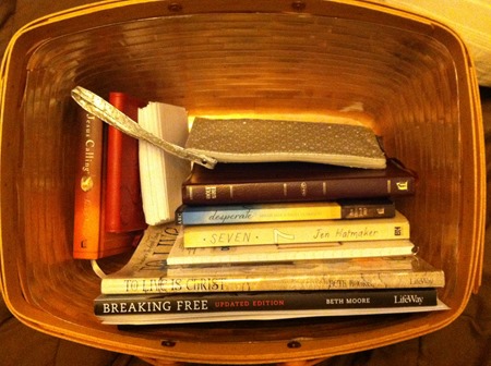 bible basket