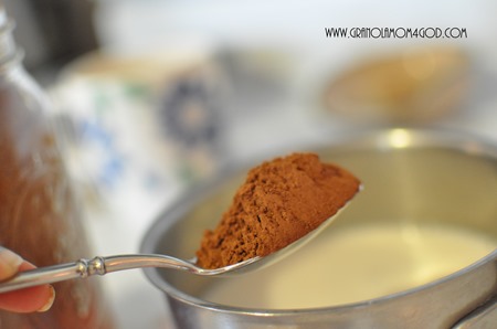 1 heaping tablespoon of cocoa