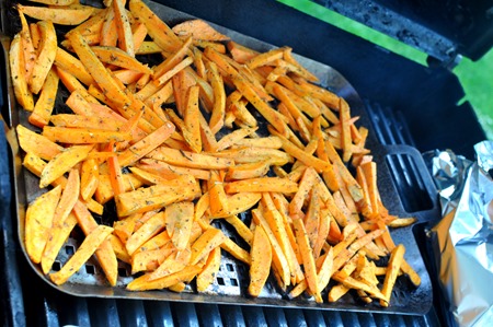 grilled Moon Dust fries