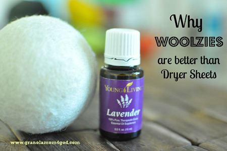 Woolzies dryer balls with Lavender Essential oil