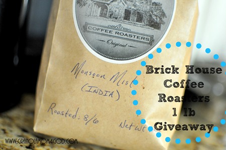 giveaway Brickhouse Coffee Roasters