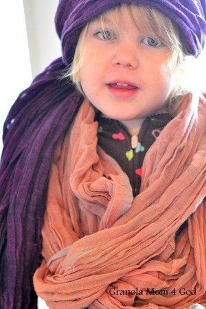 FashionABLE scarf on child