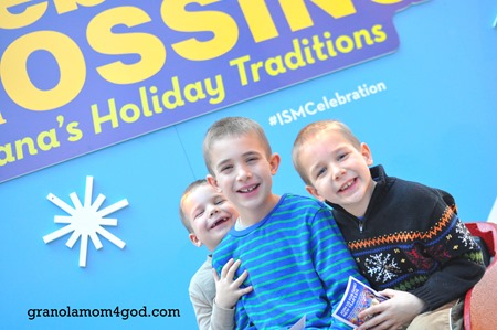 Indiana State Museum celebration with kids