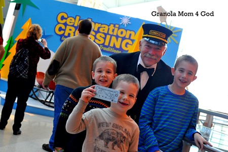 conductor at Indiana State Museum