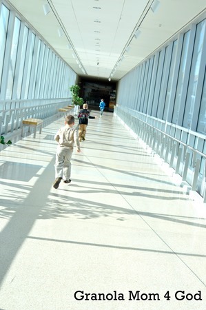 running at the Indiana State Museum