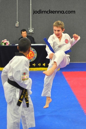 fourth grade taekwondo