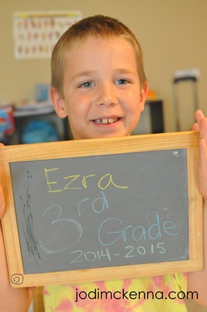 Ezra third grade