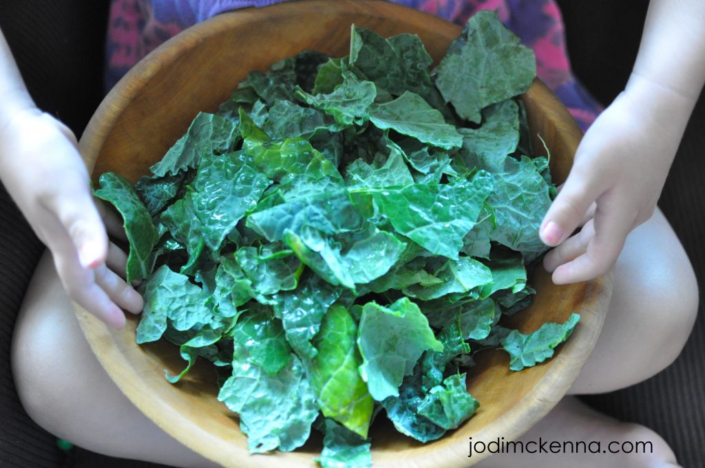 massaging your kale salad